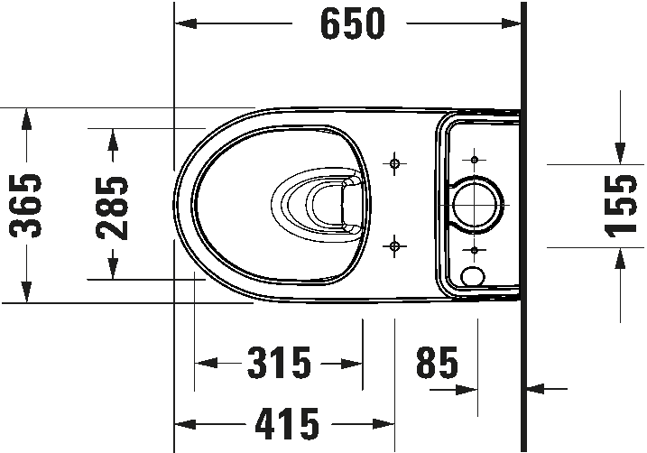 Wall-mounted toilet for combination, 251209