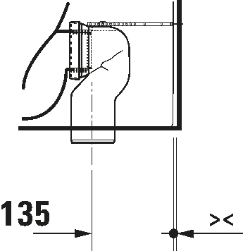 Floorstanding toilet, 200309