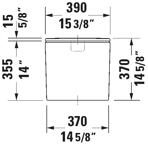 Toilet Tank, 093520