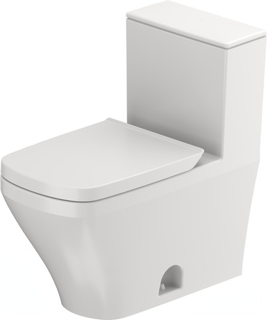 One Piece Toilet, D4055400 Set items: Toilet Seat, One Piece Toilet, Article No.: 0026390000, 21570100U3, White High Gloss, elongated, Siphonic, Flushing rim: Closed, Outlet vertical, n/a, Flush water quantity: 1.28 gal, n/a, ADA: Yes
