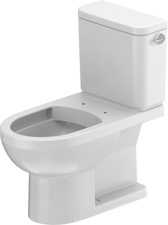 Two Piece Toilet, D4060500 Set items: Toilet Tank, Toilet Bowl, Article No.: 09415000U4, 2188010085, White High Gloss, elongated, Siphonic, Flushing rim: Rimless, Trip lever placement: Right, Outlet: Rimless, Flush water quantity: 1.28 gal, Single Flush, Water connection position: Bottom left, WaterSense: Yes, cUPC listed: Yes, cC/IAPMO®: No