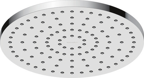 Showerhead 1jet 250, UV0660018A10 Asian markets only, Flow rate (3 bar): 6,5 l/min, Chrome High Gloss