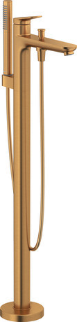 Freestanding bath mixer, WA5250000A04 Bronze Brushed, Flow rate (3 bar): 26,5 l/min