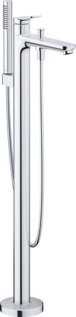 Freestanding bath mixer, WA5250000A10 Chrome, Flow rate (3 bar): 26,5 l/min