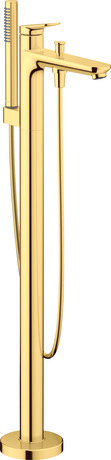 Freestanding bath mixer, WA5250000A34 Gold Polished, Flow rate (3 bar): 26,5 l/min