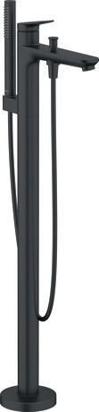 Freestanding bath mixer, WA5250000A46 Black Matt, Flow rate (3 bar): 26,5 l/min