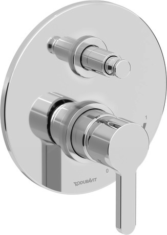 Shower Trim, B05290012U10 Chrome, Diverter: Diverter automatically reverts from hand shower to bath spout when turned off, cUPC listed: Yes