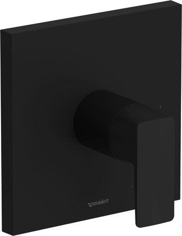 Shower Trim, DS4290009U46 Black Matte, 6x6 1/4 