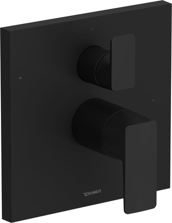 Shower Trim, DS5290011U46 Black Matte, 7x7 1/8 