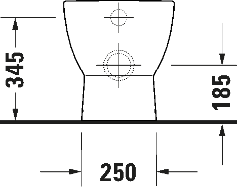 Floorstanding toilet, 203709