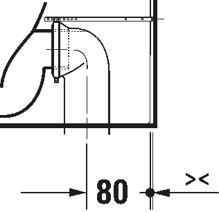 Floorstanding toilet, 203709