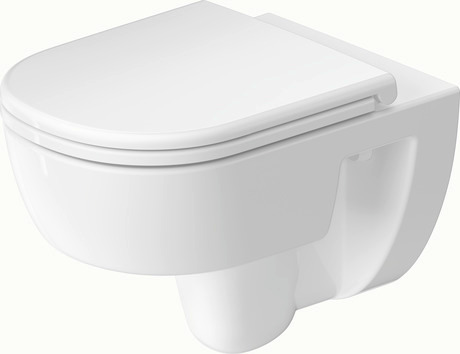 Wall-mounted toilet, 25130900002 White High Gloss