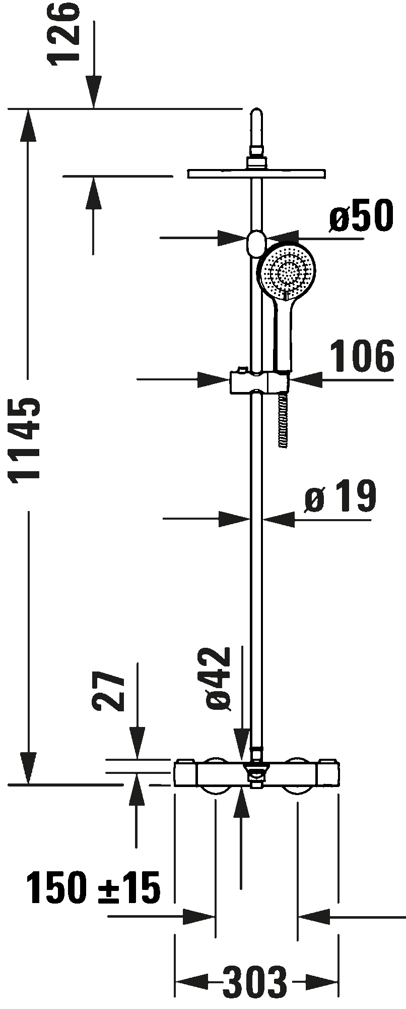 Shower system, WA5280008