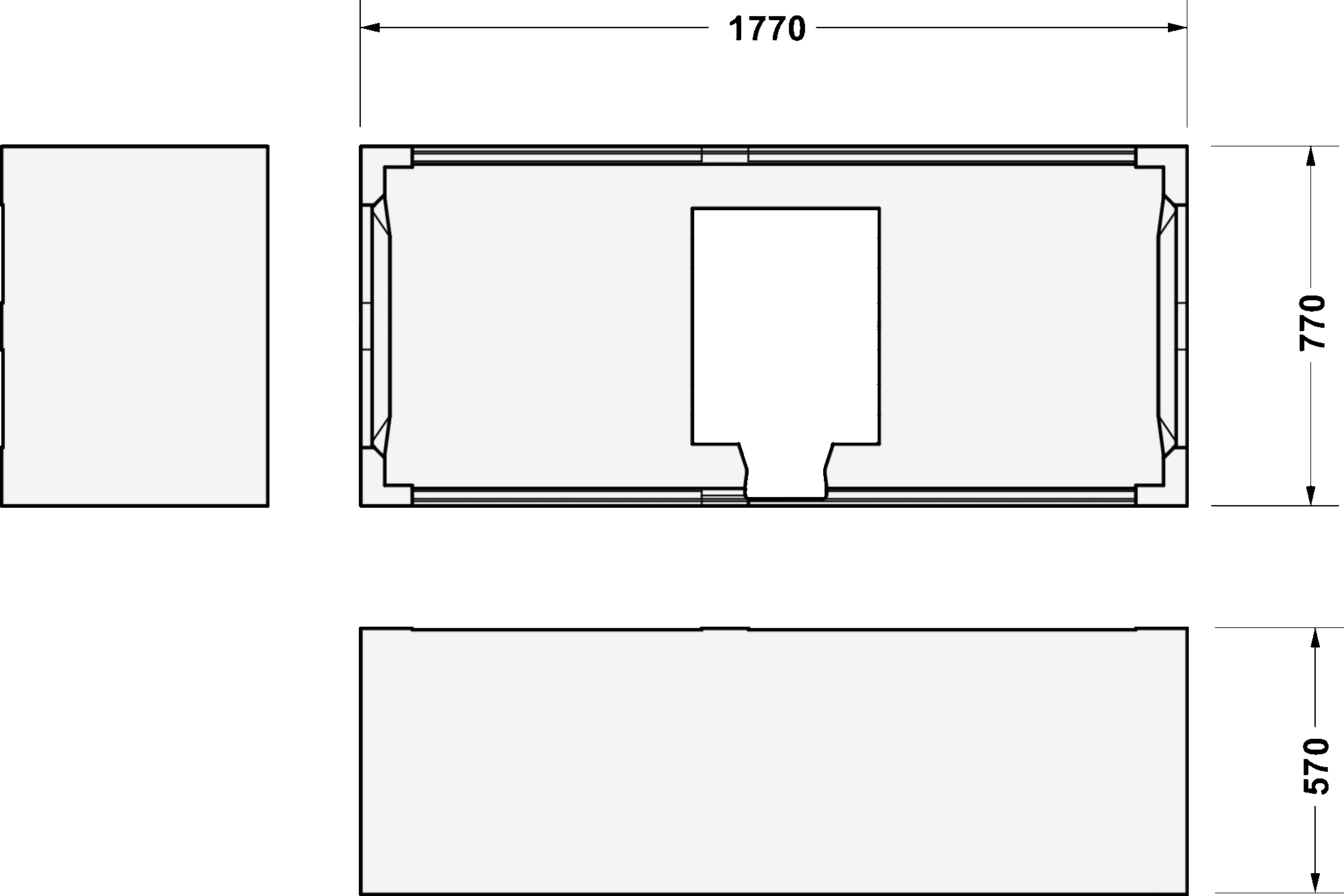 Bathtub support, 792465