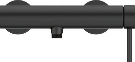 Single lever shower mixer for exposed installation, CE4230000A46 Black Matt