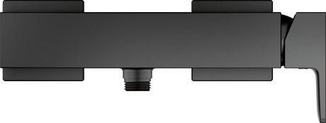 Single lever shower mixer for exposed installation, MH4230000A46 Black Matt, Flow rate (3 bar): 7 l/min