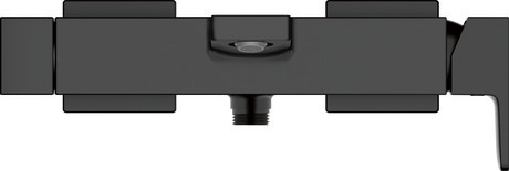 Single lever bathtub mixer for exposed installation, MH5230000A46 Black Matt, Flow rate (3 bar): 20 l/min