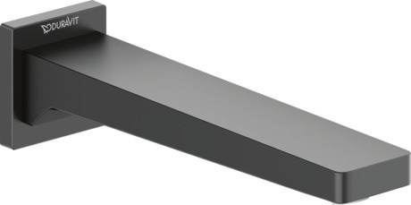 Bath spout, MH5240010A46 Black Matt, Flow rate (3 bar): 17 l/min