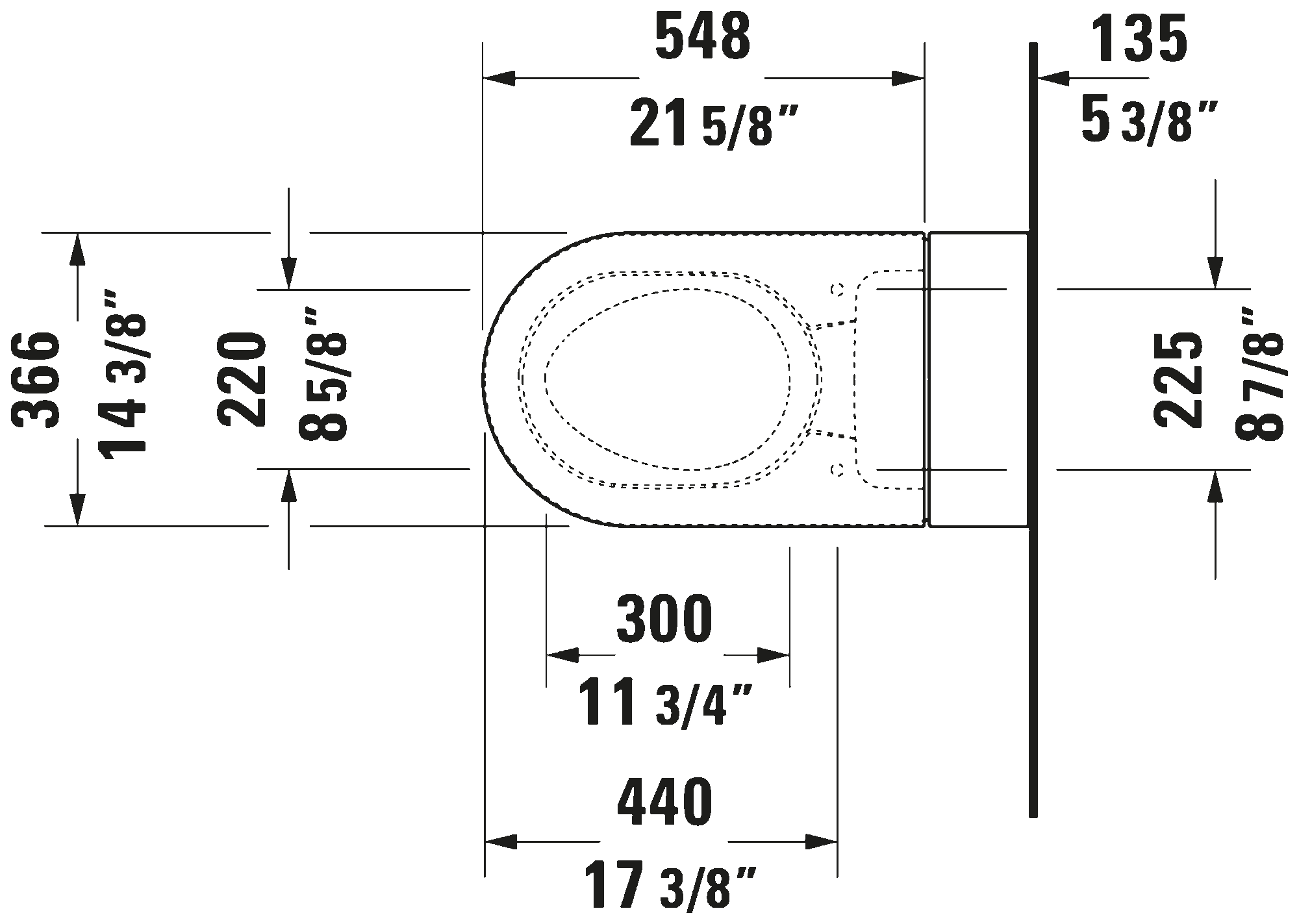 Bidet Toilet, 620000