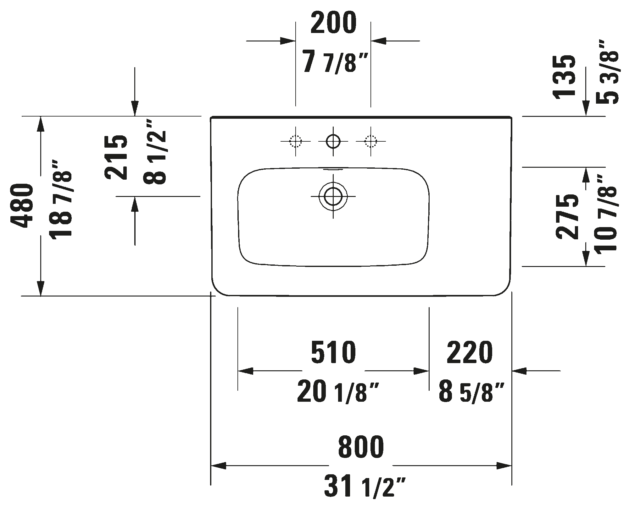 Wall Mounted Sink, 232580