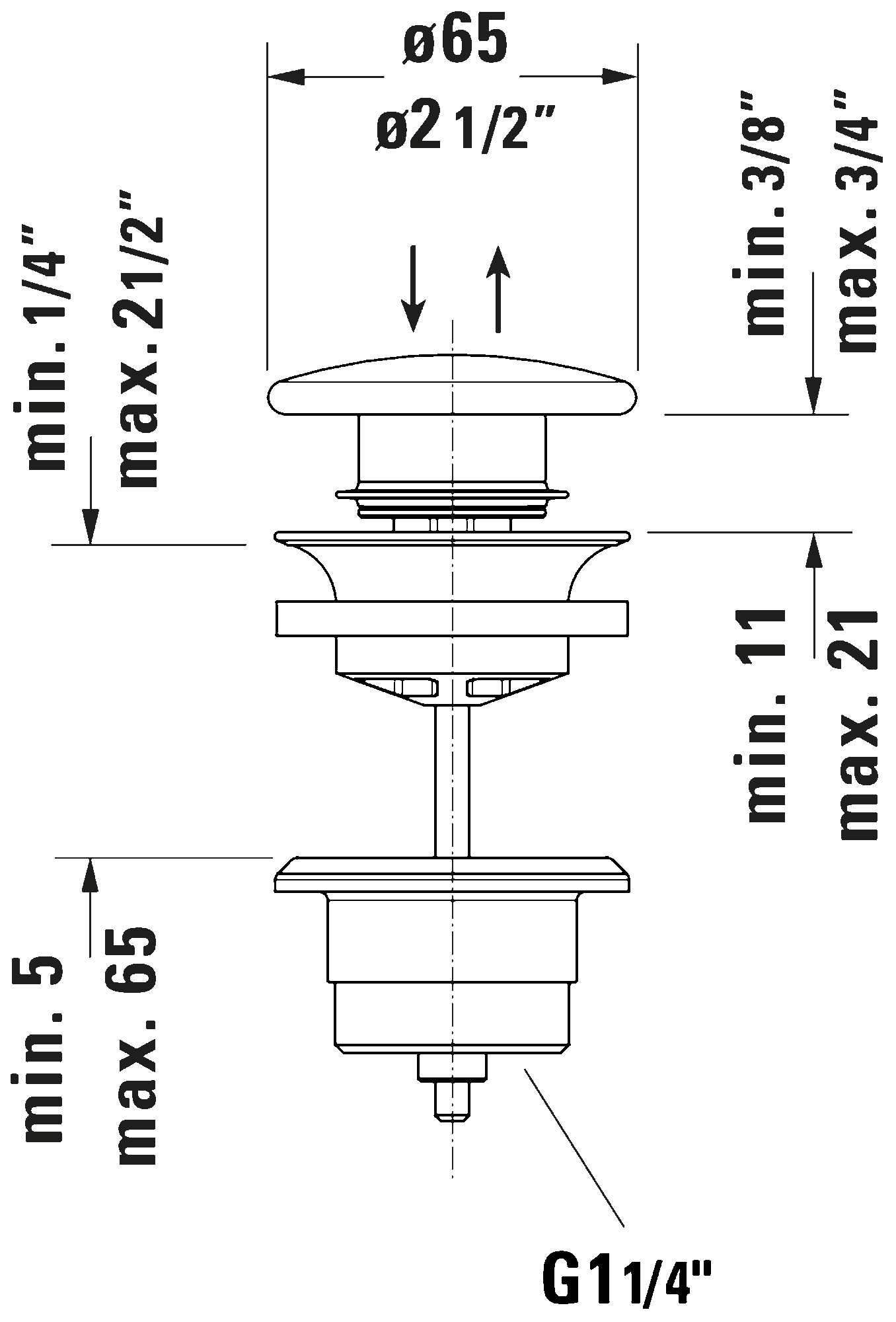 Sink Drain, 005079