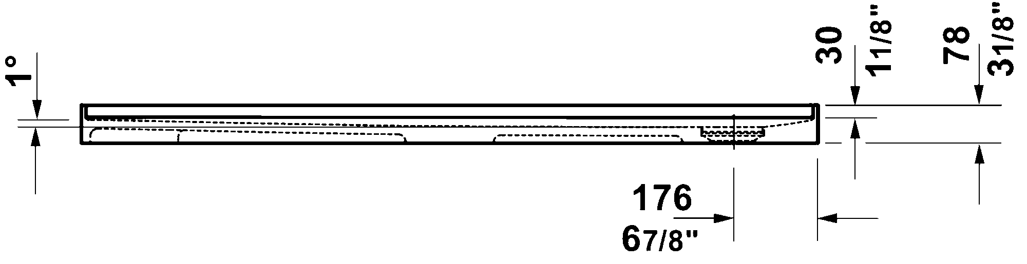 Shower Base, 720366