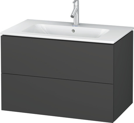 Vanity cabinet with sink, LC0009O49490000 Graphite Matte Decor, LC624104949, Matte