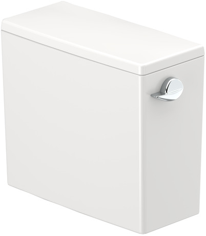 Toilet Tank, 09382200U4 White, Flush water quantity: 1.28 gal
