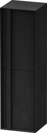 Colonna bassa, OC1148LH6H60000 Posizione delle cerniere: A sinistra, Rovere nero massello opaco Legno massello, Maniglia Rovere nero massello