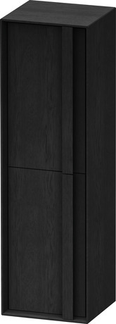 Colonna bassa, OC1148RH6H60000 Posizione delle cerniere: A destra, Rovere nero massello opaco Legno massello, Maniglia Rovere nero massello