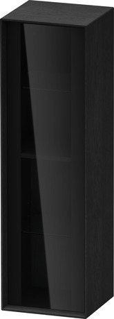 Colonna bassa, OC1149LH6H60000 Posizione delle cerniere: A sinistra, Corpo: Rovere nero massello opaco, Legno massello