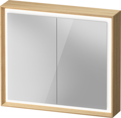 Mueble espejo, OC71210H5H50000 Roble natural macizo, Posición de la bisagra: Izquierda, Derecha, Material del cuerpo: Madera maciza, Tipo de enchufe: F