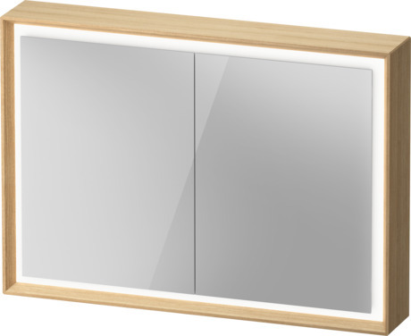 Mueble espejo, OC71220H5H50000 Roble natural macizo, Posición de la bisagra: Izquierda, Derecha, Material del cuerpo: Madera maciza, Tipo de enchufe: F