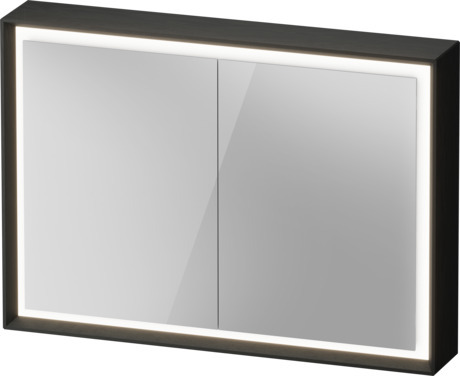 Mueble espejo, OC71220H6H60000 Roble negro sólido, Posición de la bisagra: Izquierda, Derecha, Material del cuerpo: Madera maciza, Tipo de enchufe: F