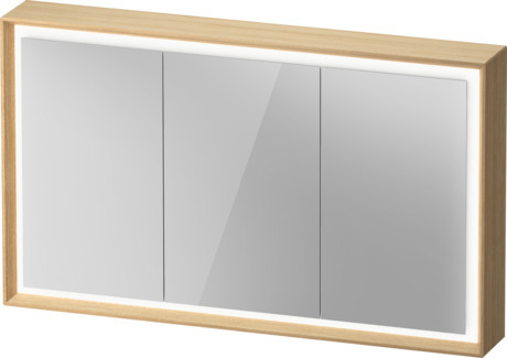 Mueble espejo, OC71230H5H50000 Roble natural macizo, Posición de la bisagra: Izquierda, Derecha, Material del cuerpo: Madera maciza, Tipo de enchufe: F