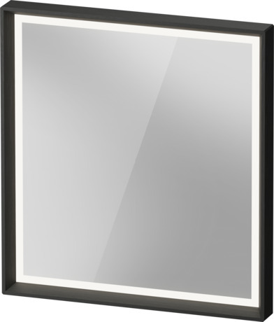 Specchio, OC72210H6H60000 Rovere nero massello opaco