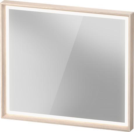 Specchio, OC72220H7H70000 Rovere chiaro massello opaco