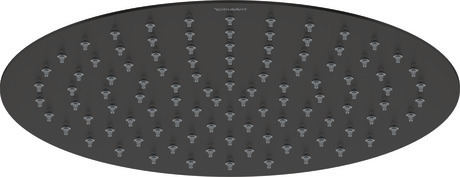 Showerhead 1jet 300, UV0660020A46 only for Asian markets, Flow rate (3 bar): 6 l/min, Black Matt