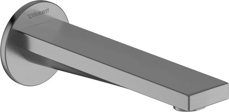 Tub Spout, TU5240010U70 Brushed Nickel, Water connection: Male thread, cUPC listed: No