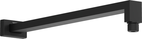 Shower Arm, UV0670039U46 Black Matte, cUPC listed: Yes