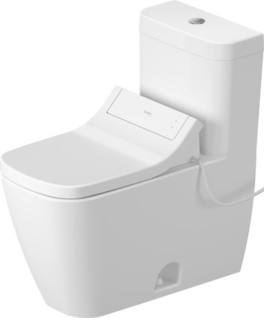 One Piece Toilet, D4102500 Set items: Shower toilet seat, One Piece Toilet, Article No.: 613200011041300, 2121510001, White High Gloss, SensoWash toilet, Siphonic, Flushing rim: Closed, Dual Flush, Trip lever placement: Top, Flush water quantity: 1.32/0.92 gal, Dual Flush, Trip lever placement: Top