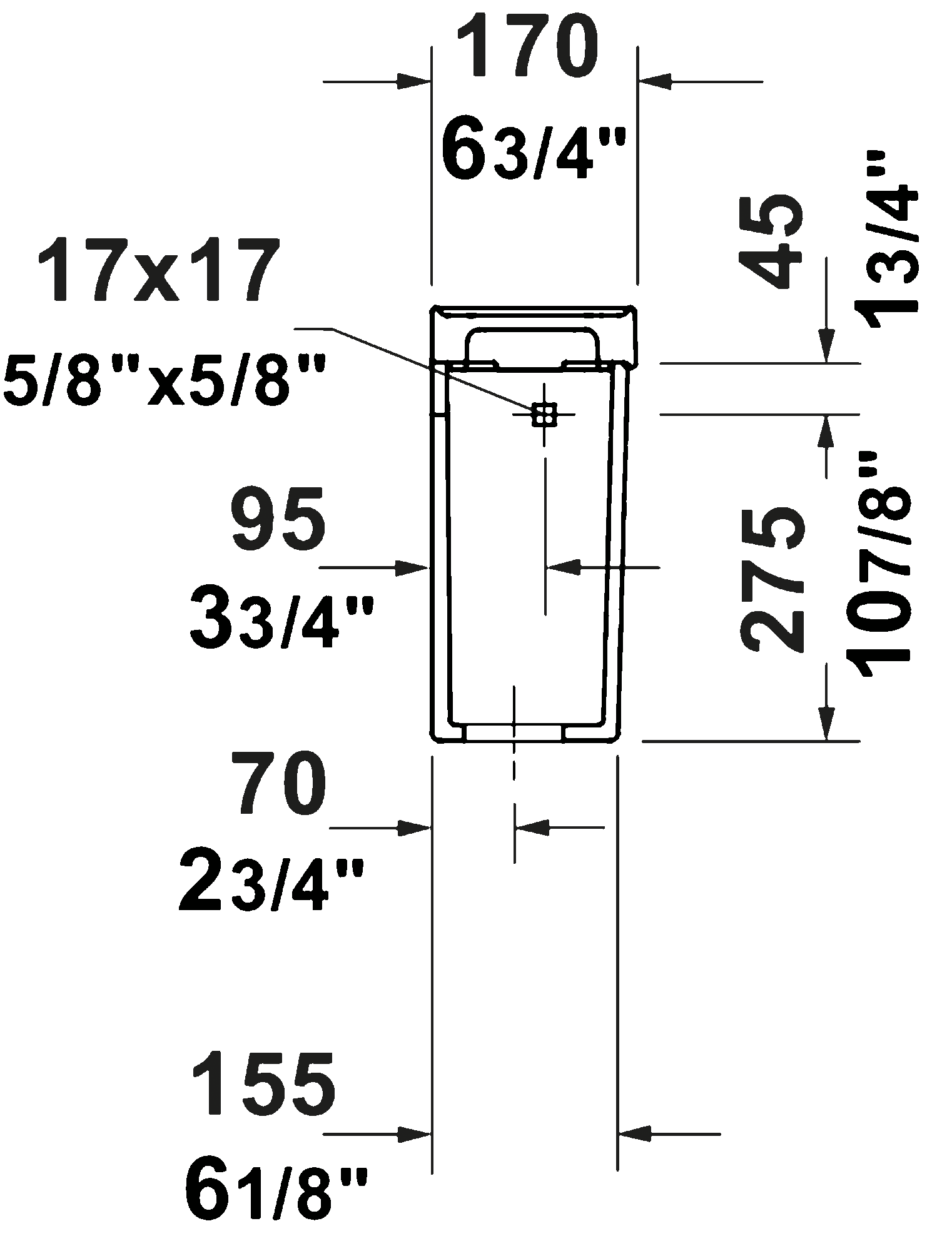 Toilet Tank, 087231