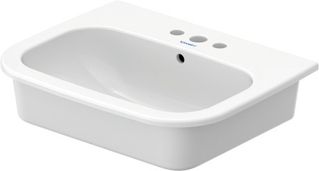 Sink, 0337540087 White High Gloss, Number of faucet holes: 3