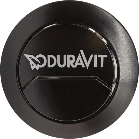 Push Button Flush Actuator, 0076034600 Black Matte