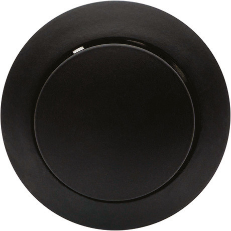 Push Button Flush Actuator, 0076064600 Black Matte