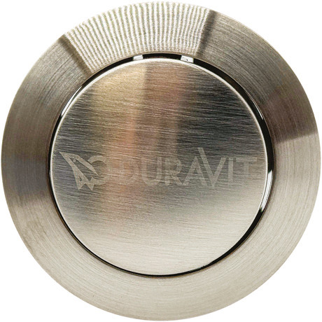 Push Button Flush Actuator, 0076067000 Brushed Nickel