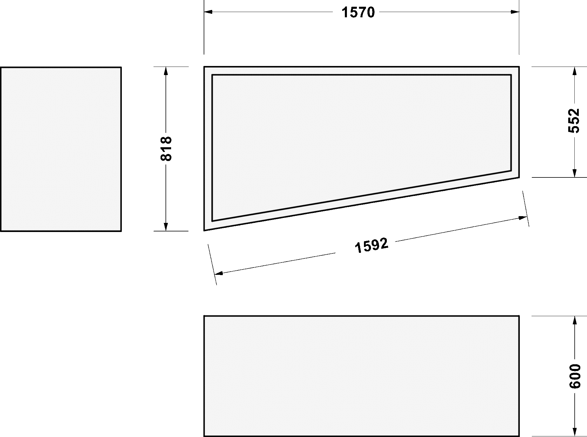 Bathtub support, 792435