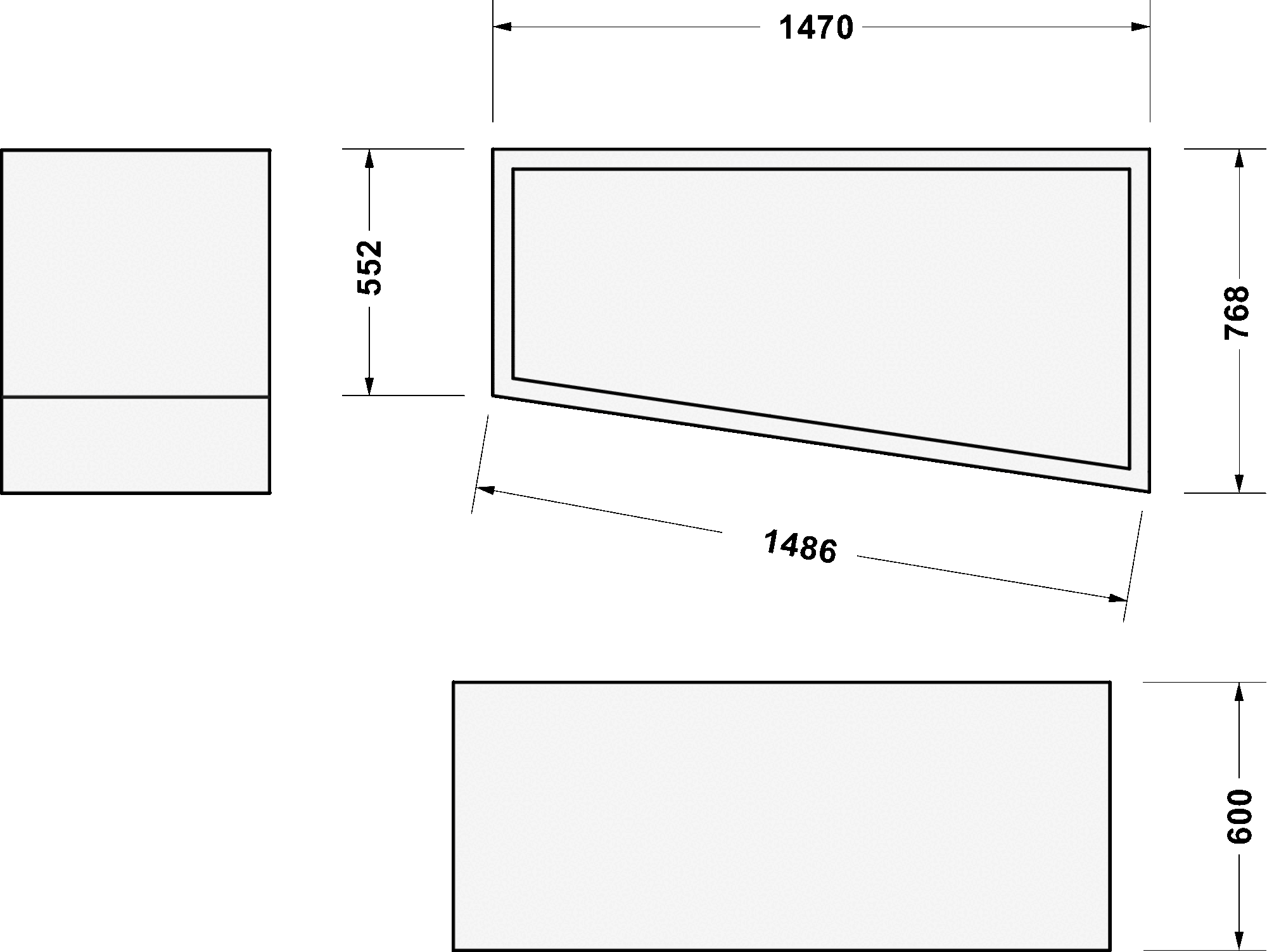 Bathtub support, 792434
