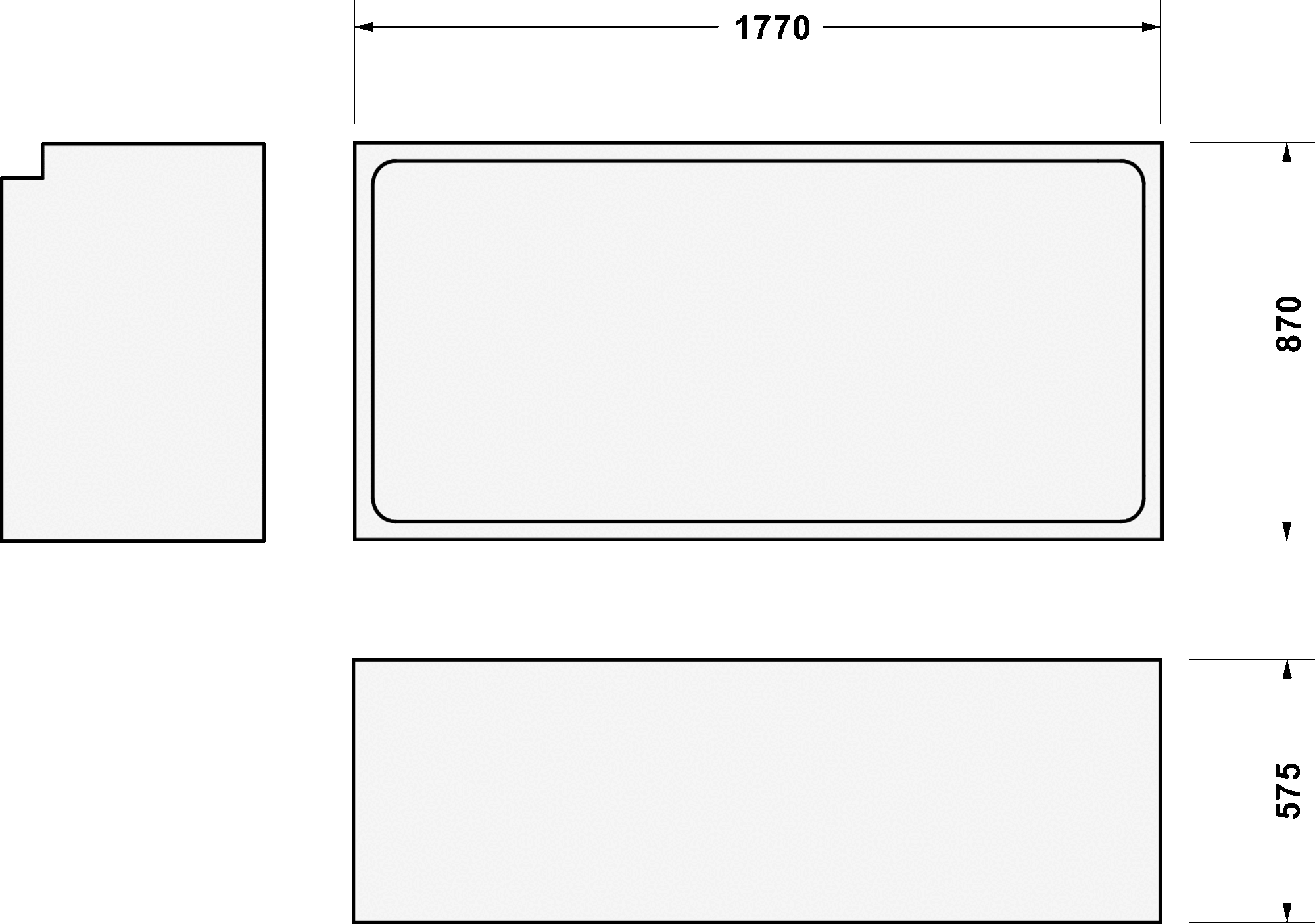 Bathtub support, 791447