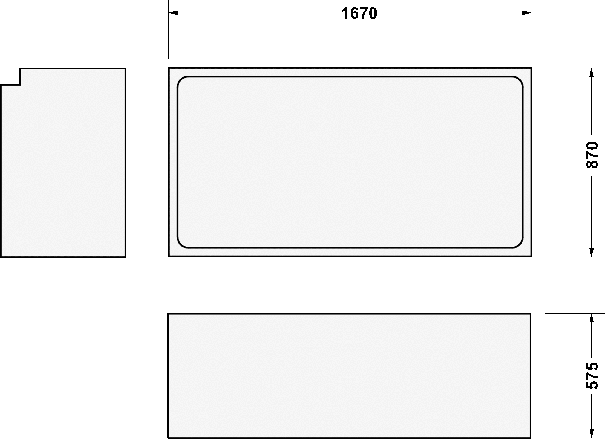 Bathtub support, 791445